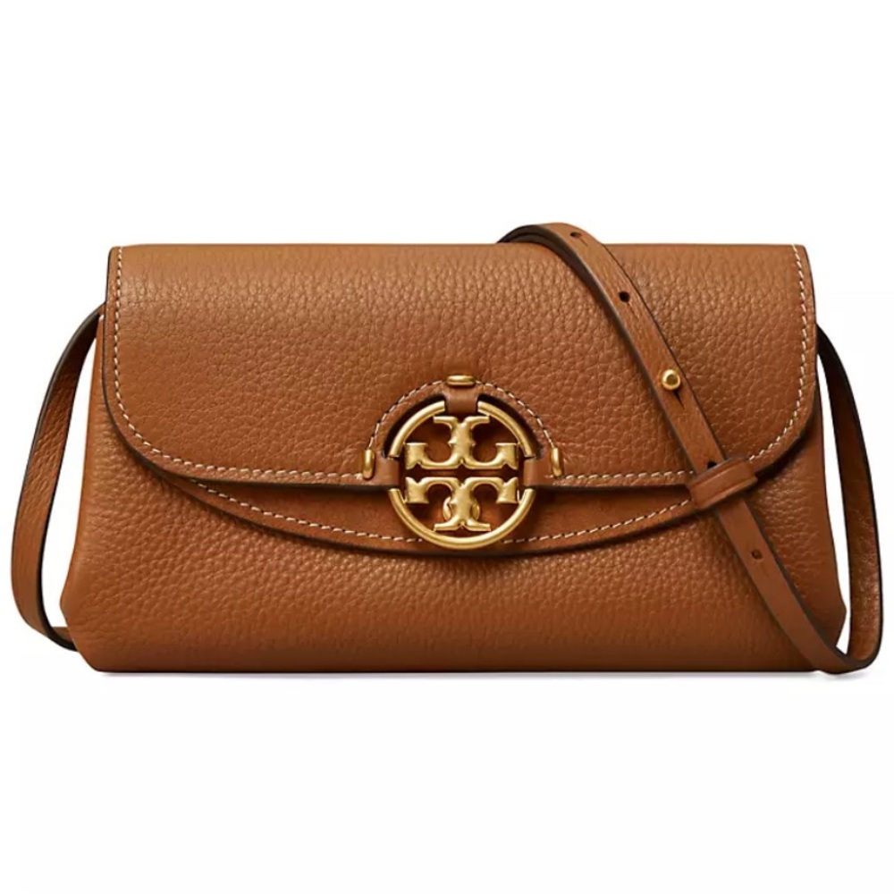 New Tory Burch Miller Crossbody in Light Umber